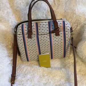 Fossil “planner” shoulder bag